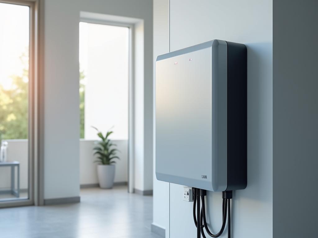 Moderner Batteriespeicher für Photovoltaik-Anlagen