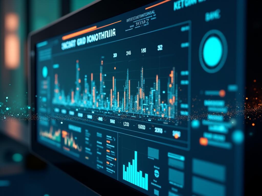 Smart Grid Monitoring Dashboard mit KI-Technologie